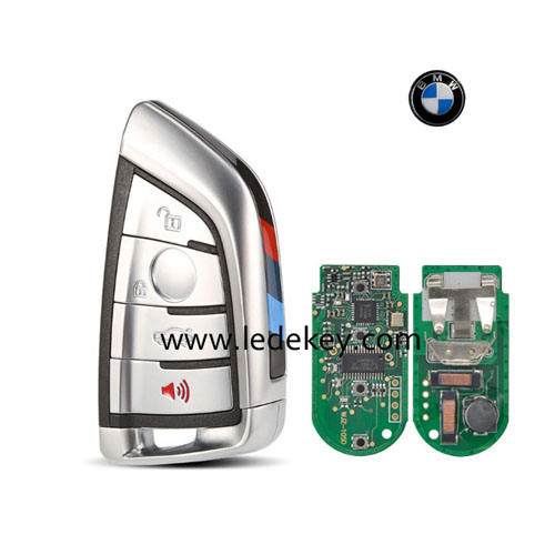 BMW F CAS4 CAS4+ FEM after 2014 car 4 button remote key for 2014 car 433Mhz with ID49 chip