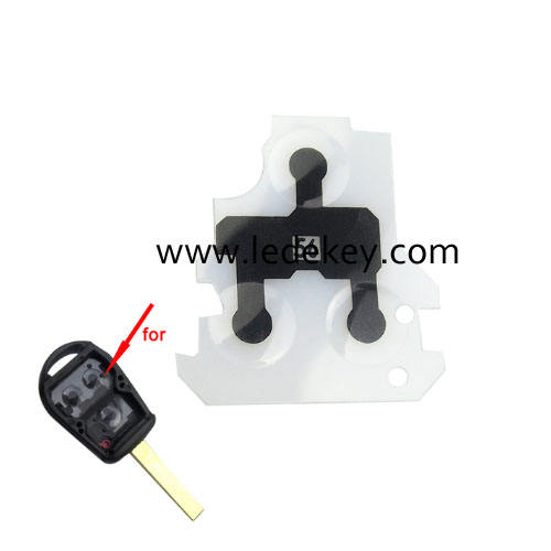 Rubber Button Pad &amp;Conductive Gasket for bmw key