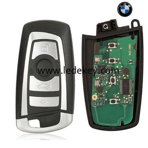 BMW FEM 4 button keyless remote key   315Mhz ID49 7945 Chip FCC KR55WK49863