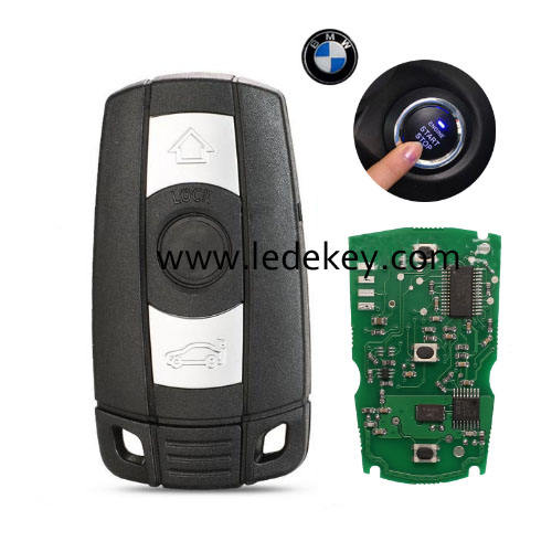 BMW 3 5 Series CAS3 X6 remote key  with CAS3 868Mhz 46&7953 chip (keyless entry and keyless go)