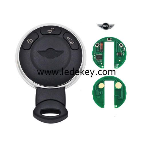 BMW Mini remote key with 315mhz FSK (7953&HITAG2(46)Chip FCC KR55WK49333 WITH LOGO