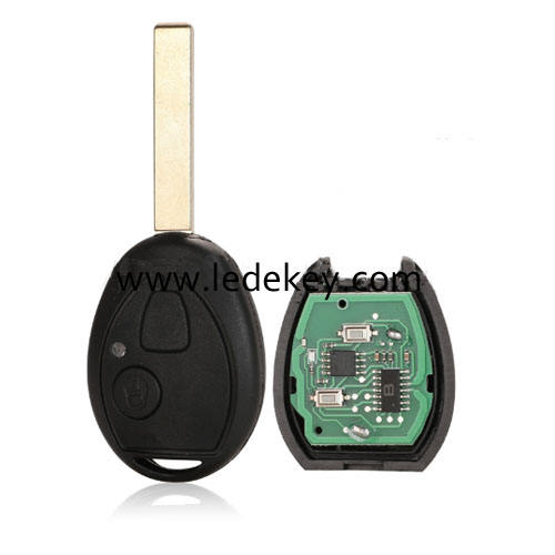 For BMW / Land Rover 2 button remote key 433mhz T5-pcf7931AS chip no logo