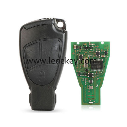 3 button Mercedes Benz key with 433mhz 1996-2005