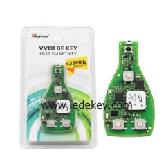 4 buttons VVDI MERCEDES BENZ FBS3 KeylessGo Key（can change 315mhz to 433mhz)