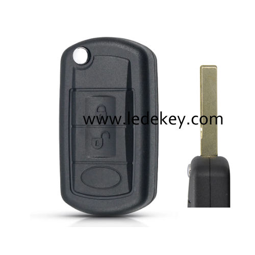 Land rover 3 button flip remtoe key shell (BMW style)NO LOGO