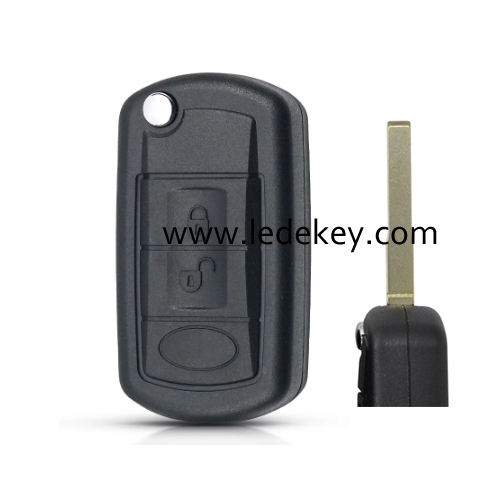 Landrover 3 button flip remtoe key shell (Ford style)NO LOGO