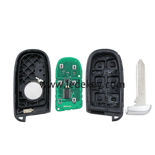 Chrysler Dodge 3 button smart key with 433Mhz 46 Chip FCC ID: M3N-40821302 (Chrysler Dodge 2011-2017)