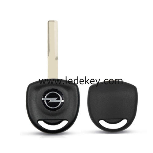Opel transponder key shell with HU43 blade with logo