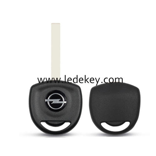 Opel transponder key shell with HU100 blade with logo