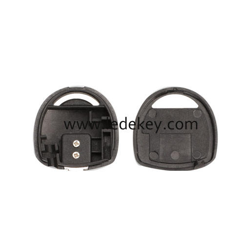 Chevrolet transponder key shell with HU43 blade without logo