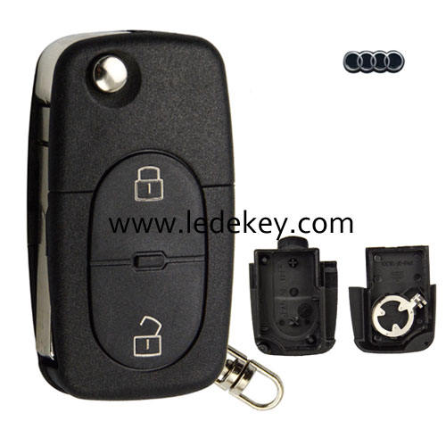Audi A6 2 button key shell(1616 battery)