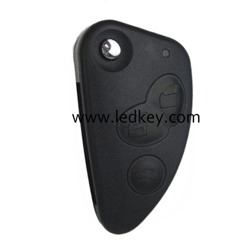 Alfa 3 button flip key shell