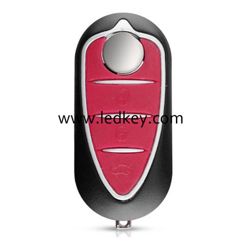 Alfa 3 button flip key shell