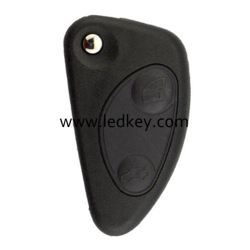 Alfa 2 button flip key shell