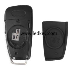 Original quality Audi 3 button remote key shell with battery base
