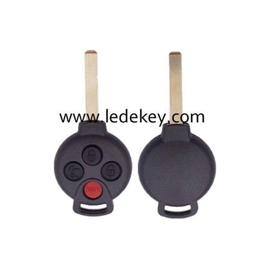 3+1 button Benz blank remote key