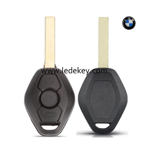 BMW 3 button remote key shell with 2 track blade(No Words on back)