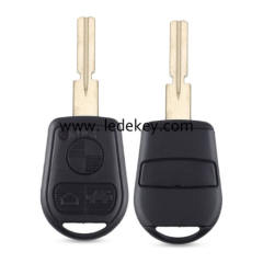 BMW 3 button  key shell with 4 track blade