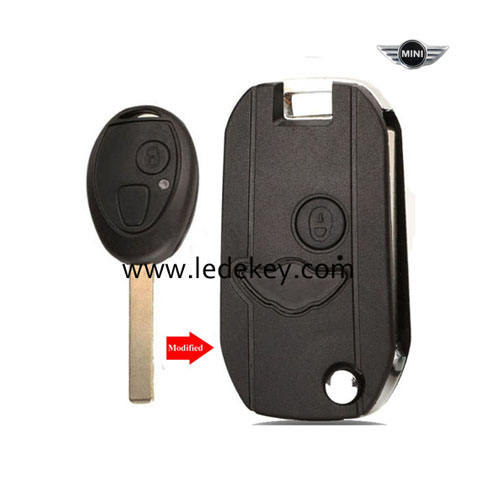 BMW Mini flip key shell