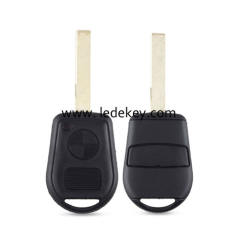 BMW 2 button  remote key shell with 2 track blade