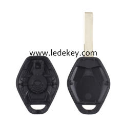 BMW 3 button blank key with 2 track blade