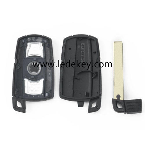 BMW 5 series key shell with blade no battery clamp