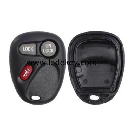 GM 3 button remote key shell without battery place