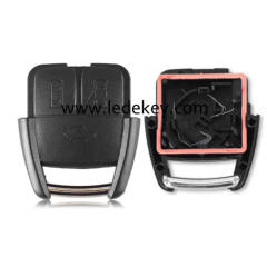 Chevrolet 3 button key shell with battery clamp