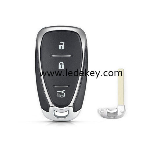 Chevrolet 3 button smart key shell with blade