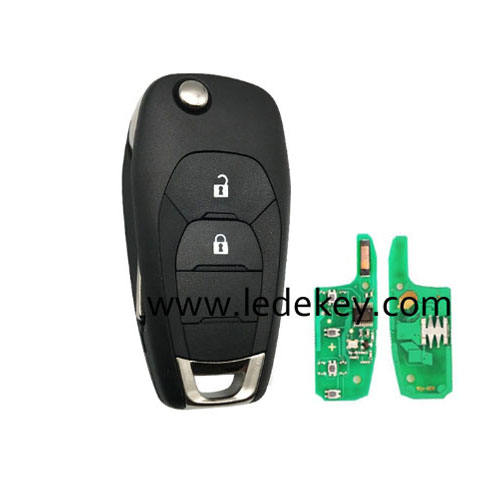 Chevrolet 2 button remote key 433Mhz  ID46 chip