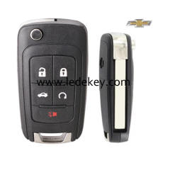5 button Chevrolet remote key shell