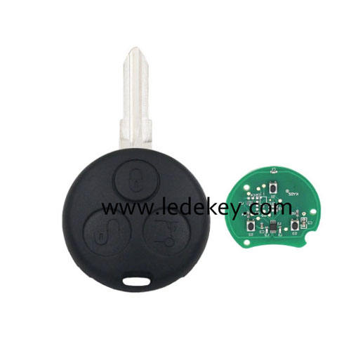 Benz 3 button remote key with 433Mhz