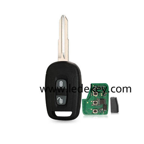 Chevorlet 2 button remote key with 433Mhz ID46 chip