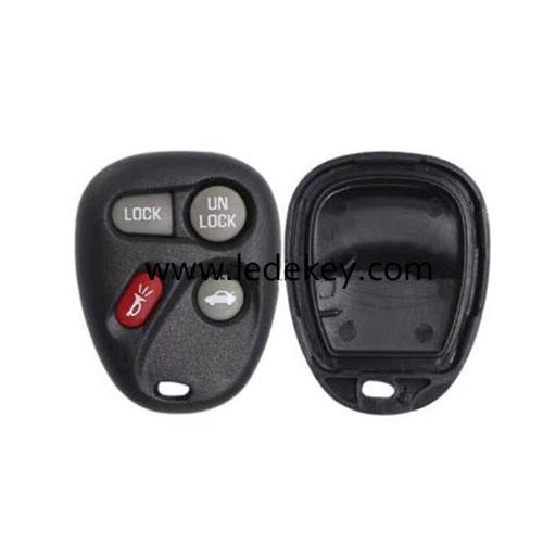 Buick 4 button remote key shell