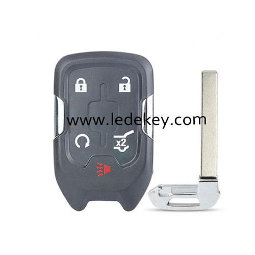 GMC 4+1 button smart key 315Mhz ID46 FCC:HYQ1A