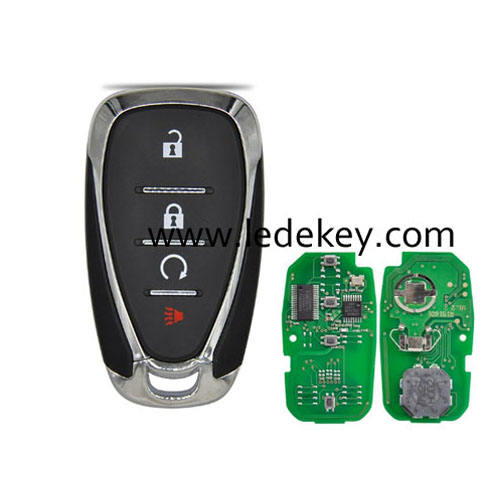 Cadillac 4 button smart key with ID46 Chip 315Mhz(FCC ID:HYQ4AA IC:1551A-4AA P/N:13584498 F)