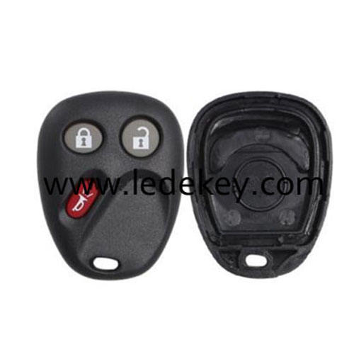Cadillac 3 button key shell without battery place