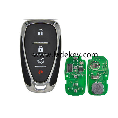 Cadillac 4 button smart key with ID46 Chip 315Mhz(FCC ID:HYQ4AA IC:1551A-4AA P/N:13584498 F)