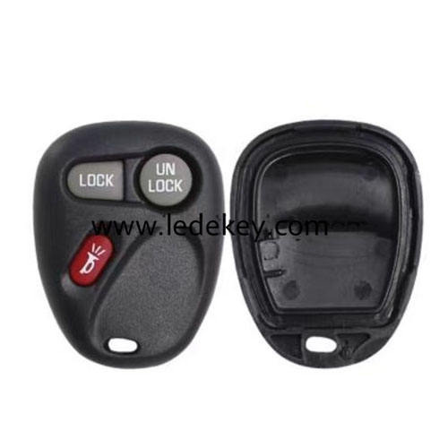 Cadillac 3 button remote key shell without battery place