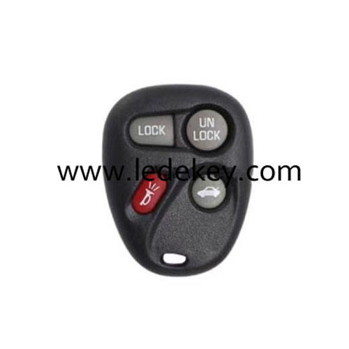 GM 4 button remote key 315Mhz (FCC:KOBLEAR1XT)