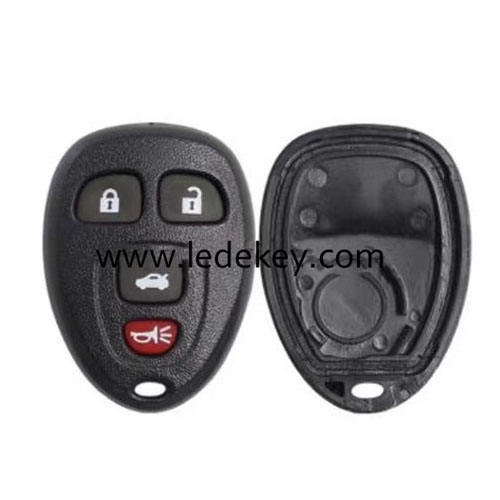 Cadillac 4 button remote key shell with battery place