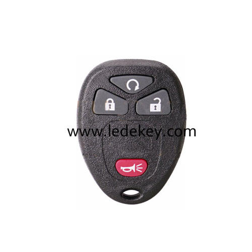 GM 3+1 button remote key 315Mhz(FCC:OUC60270)