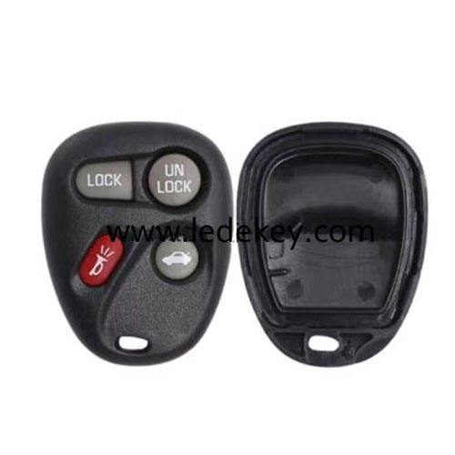 Cadillac 4 button remote key shell without battery place