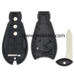 Chrysler/Dodge/Jeep 2+1 button key shell with JEEP LOGO