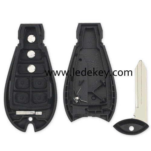 Chrysler/Dodge/Jeep 2+1 button key shell NO LOGO