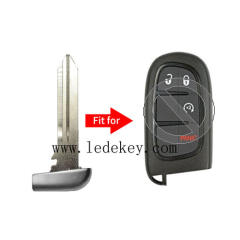 Chrysler smart key blade