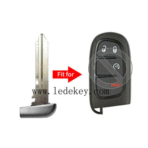 Chrysler smart key blade