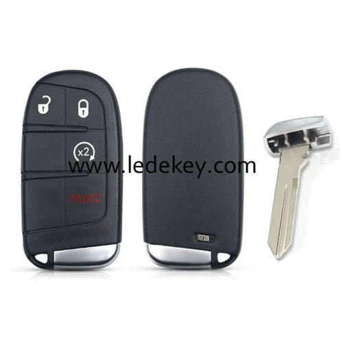 Chrysler 4 button remote key shell