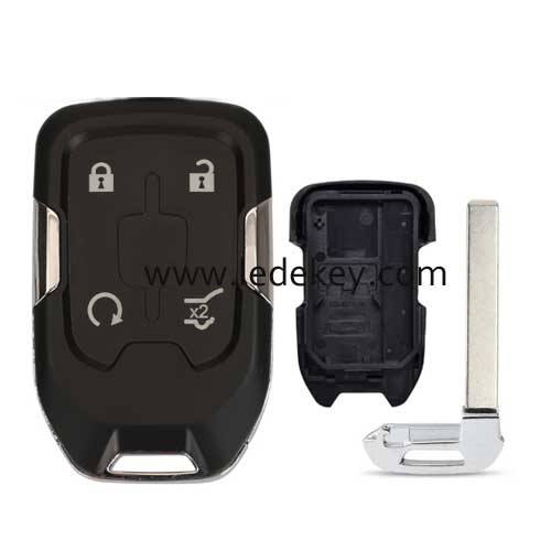 Chevrolet GMC 4 button smart key shell