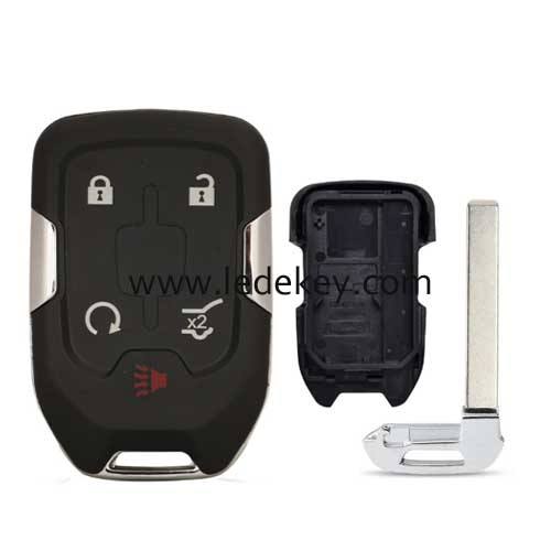 Chevrolet GMC 4+1 button smart key shell